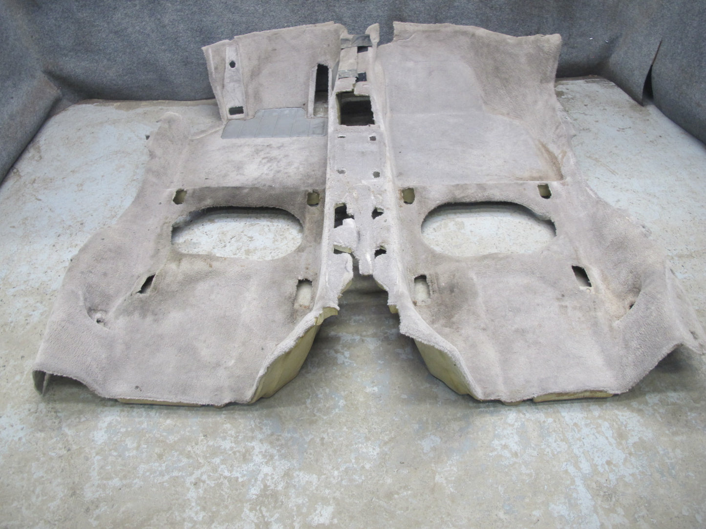 1999 Porsche 911 996 Convert Front & Rear Interior Carpet Liner Floor MAT Cover