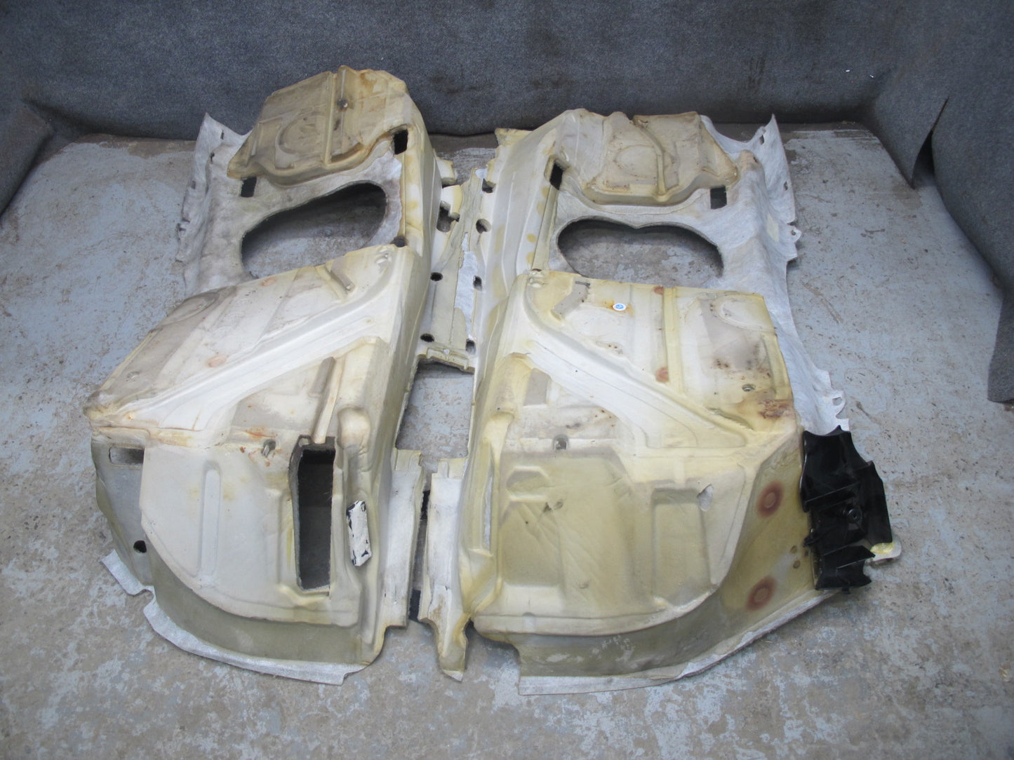 1999 Porsche 911 996 Convert Front & Rear Interior Carpet Liner Floor MAT Cover