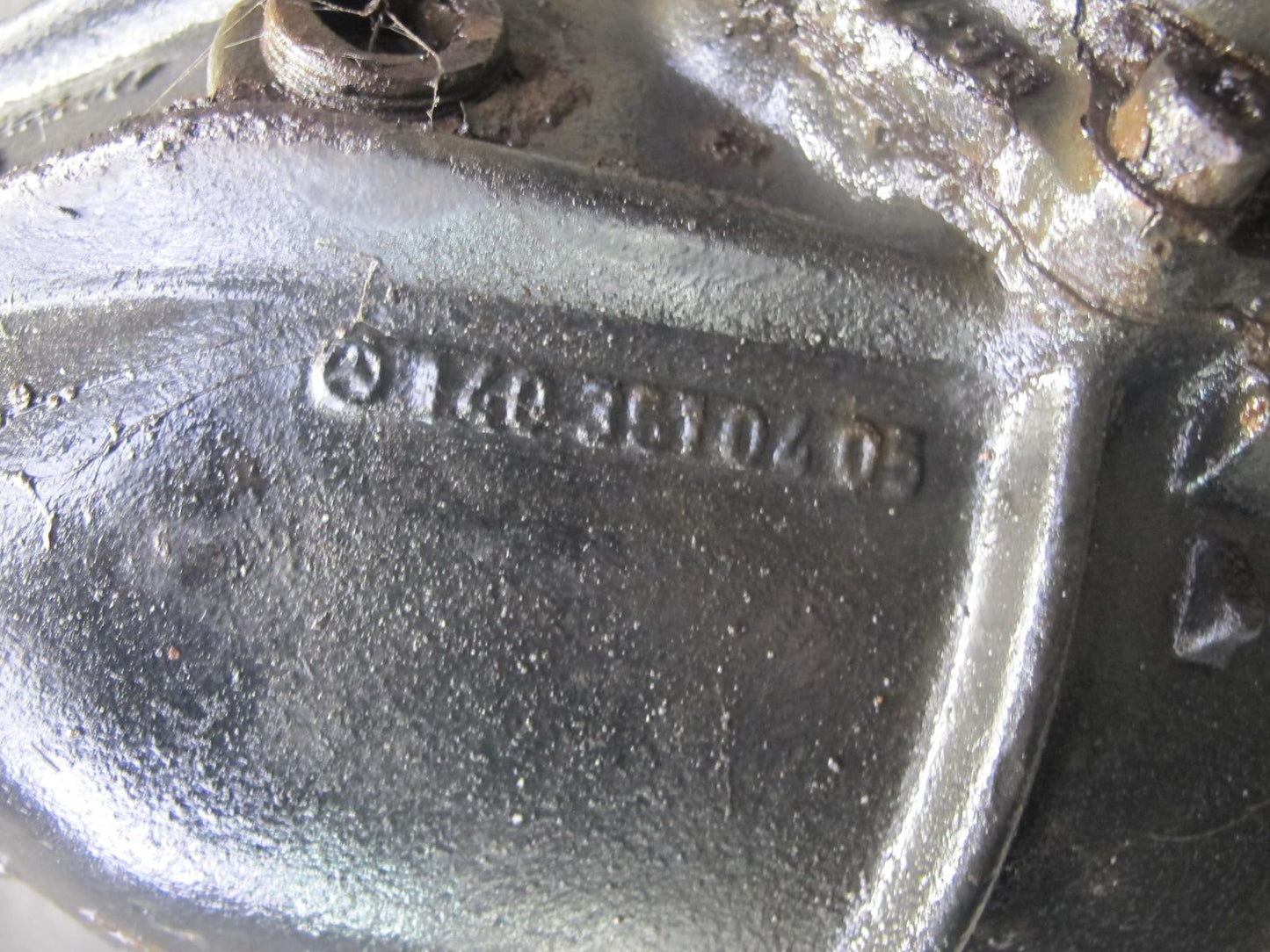 96-98 Mercedes R129 SL500 Rear Axle Differential Carrier 2.65 Ratio 91K Mile OEM