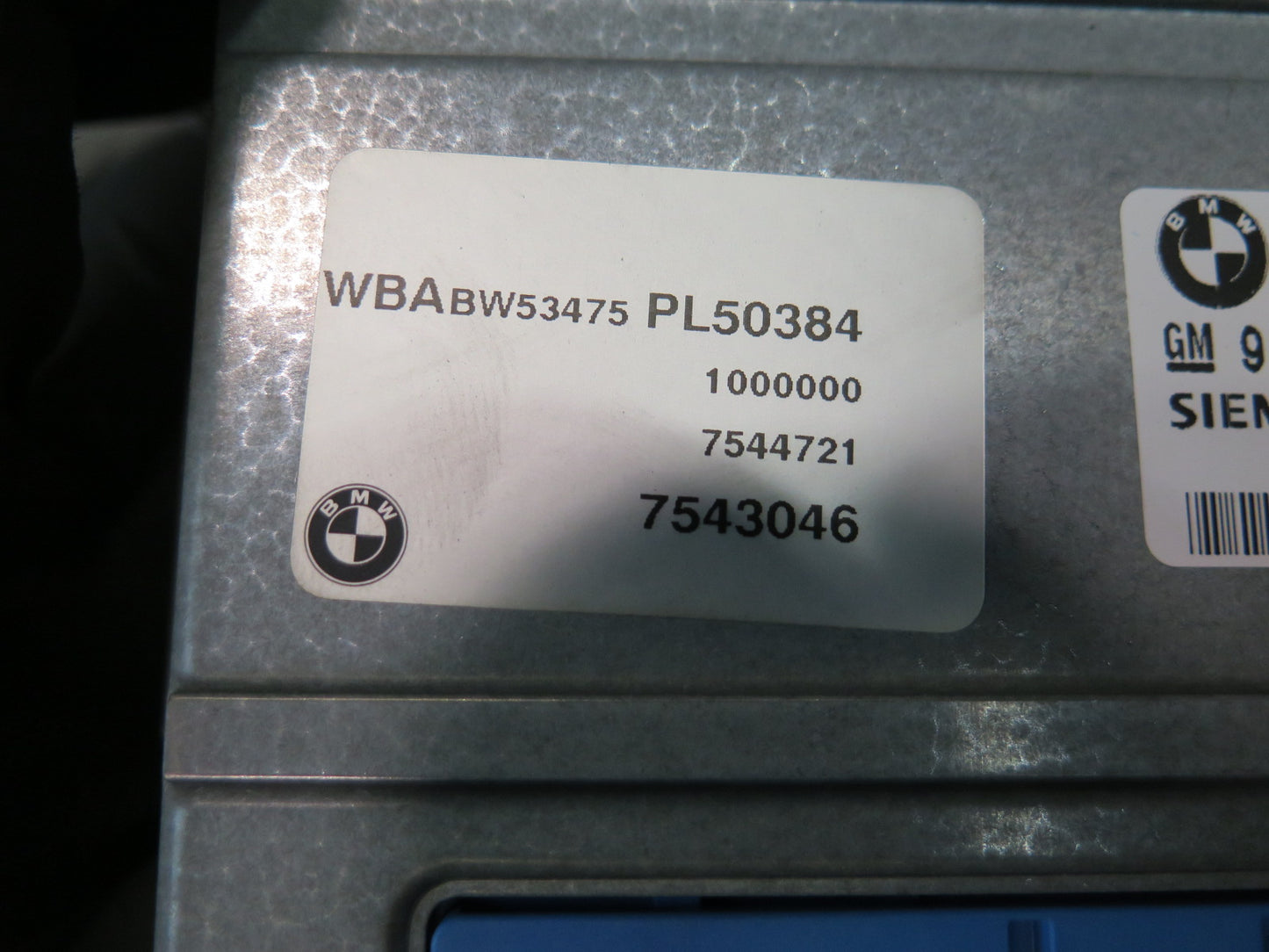 03-06 BMW E46 330Ci Basic EGS Transmission Control Module TCU TCM 7544721 OEM