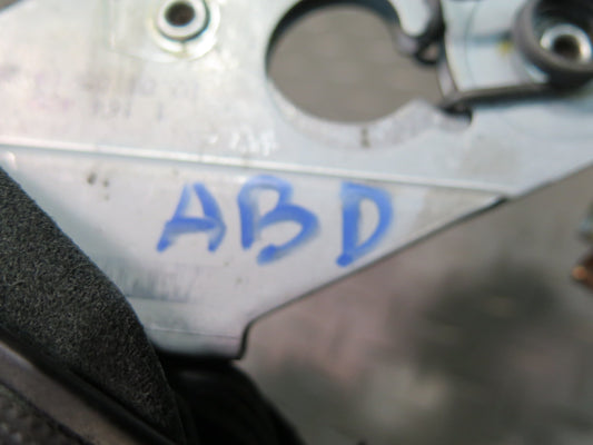 01-06 BMW E46 330Ci Parking Brake Handbrake Handle Leather Boot Cover Black OEM