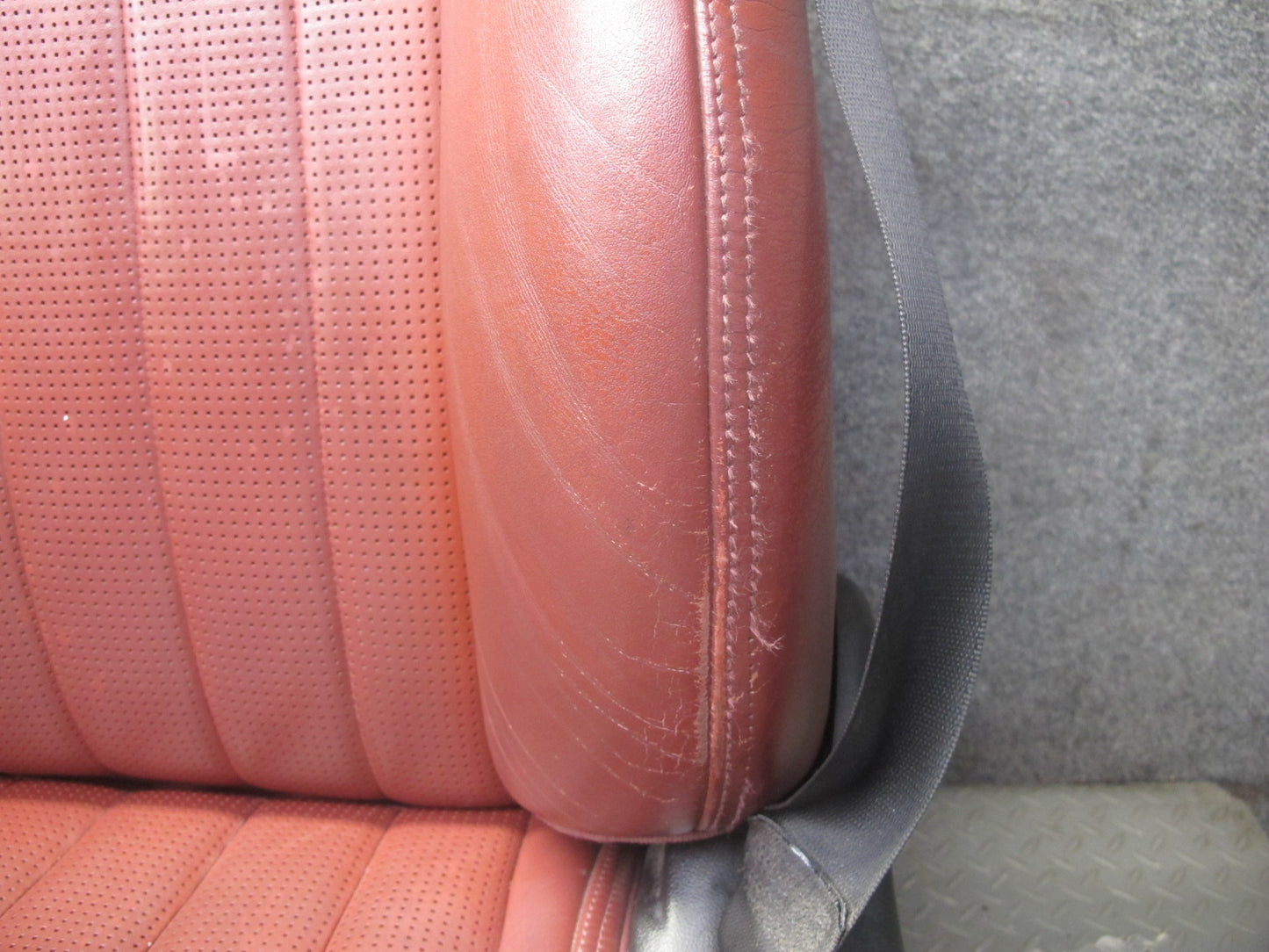 03-08 Mercedes R230 SL55 AMG Set of 2 Front Sport Leather Heat Massage Seat OEM