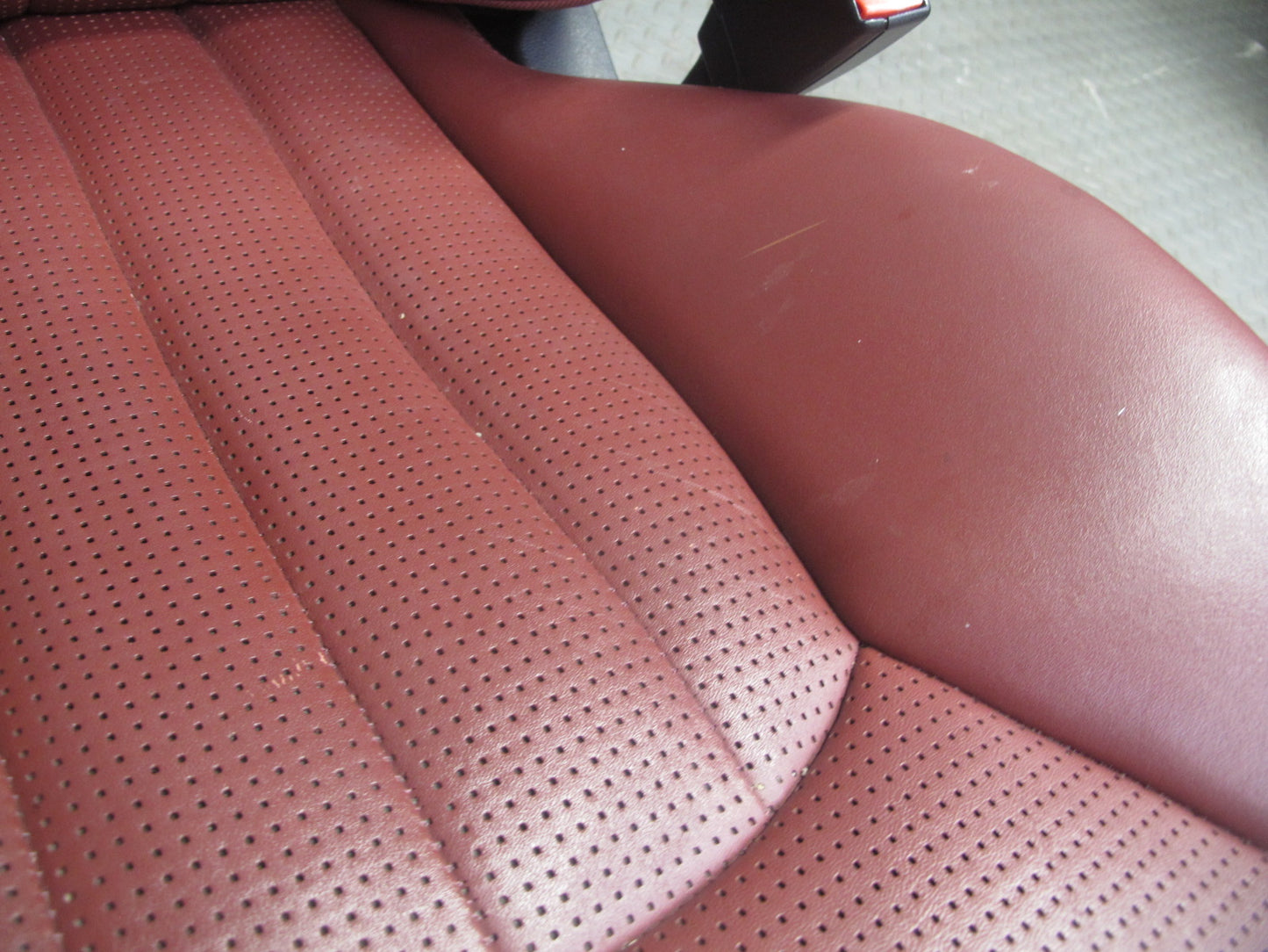 03-08 Mercedes R230 SL55 AMG Set of 2 Front Sport Leather Heat Massage Seat OEM