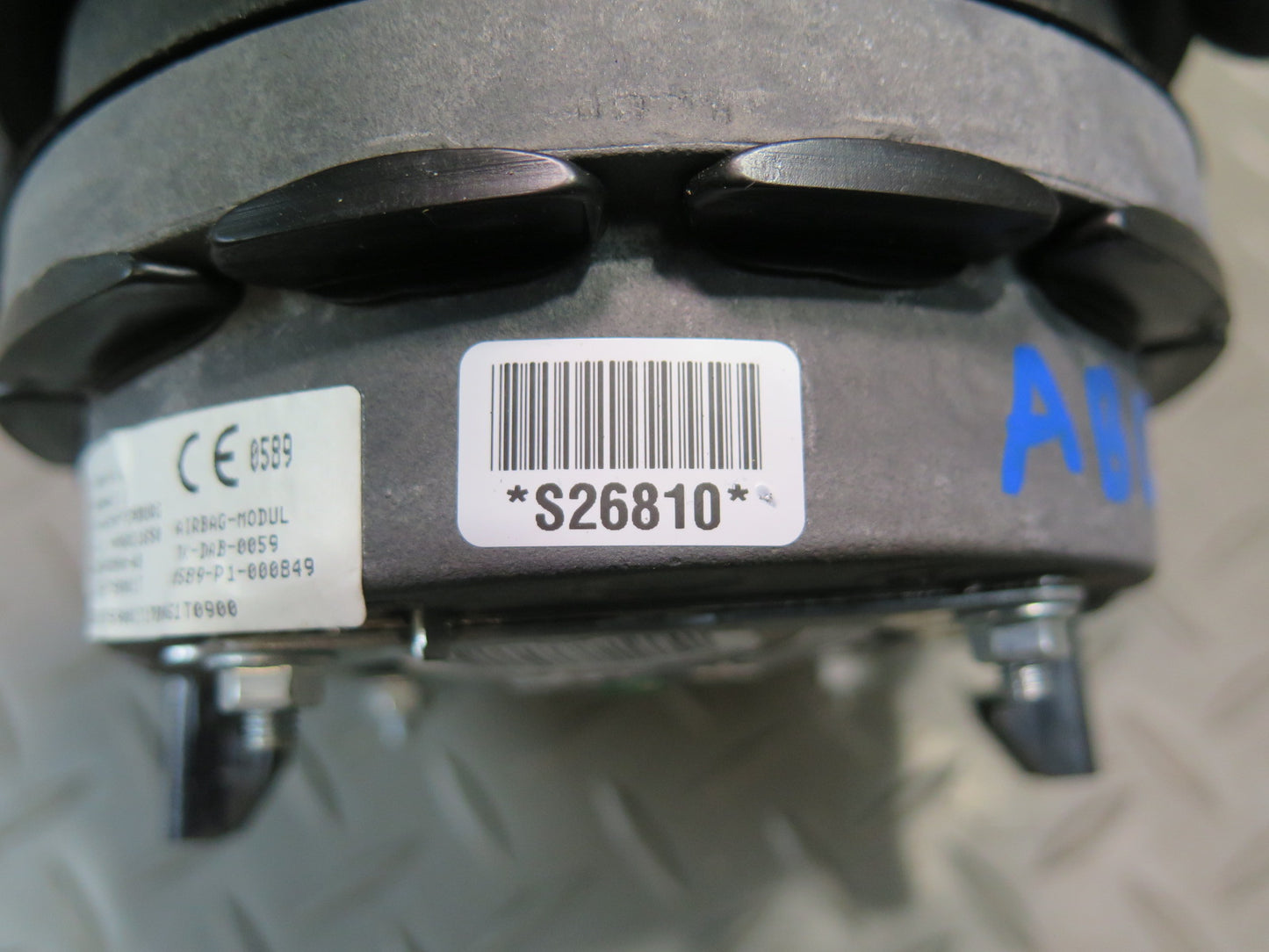 01-06 BMW 330ci E46 CONVERTIBLE STEERING WHEEL SRS AIRBAG OEM