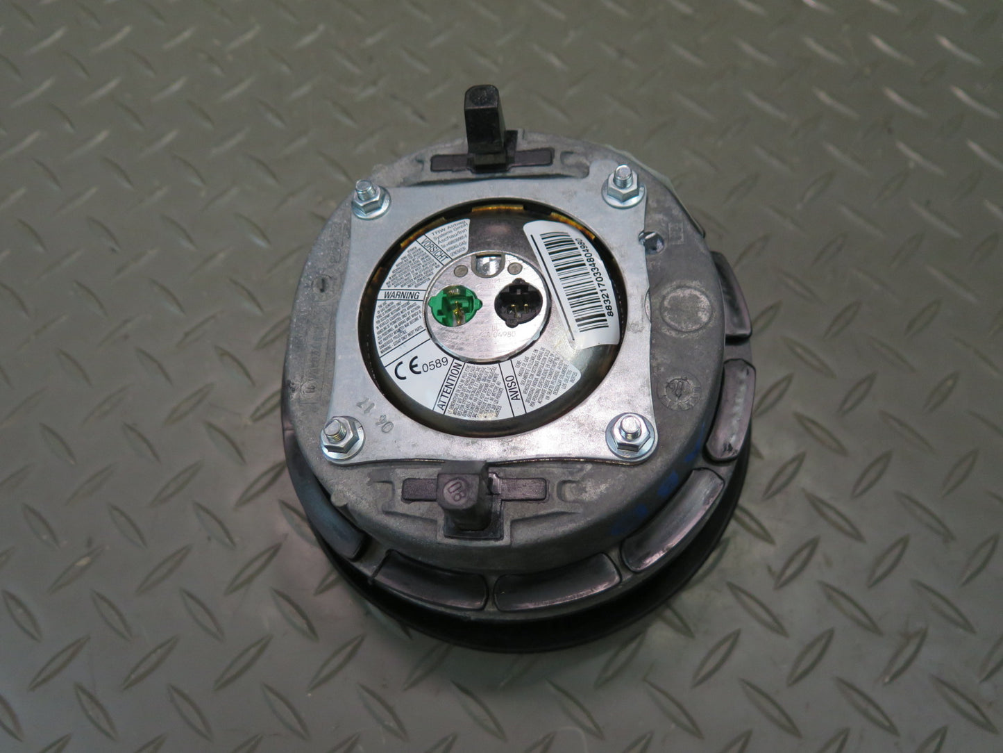 01-06 BMW 330ci E46 CONVERTIBLE STEERING WHEEL SRS AIRBAG OEM