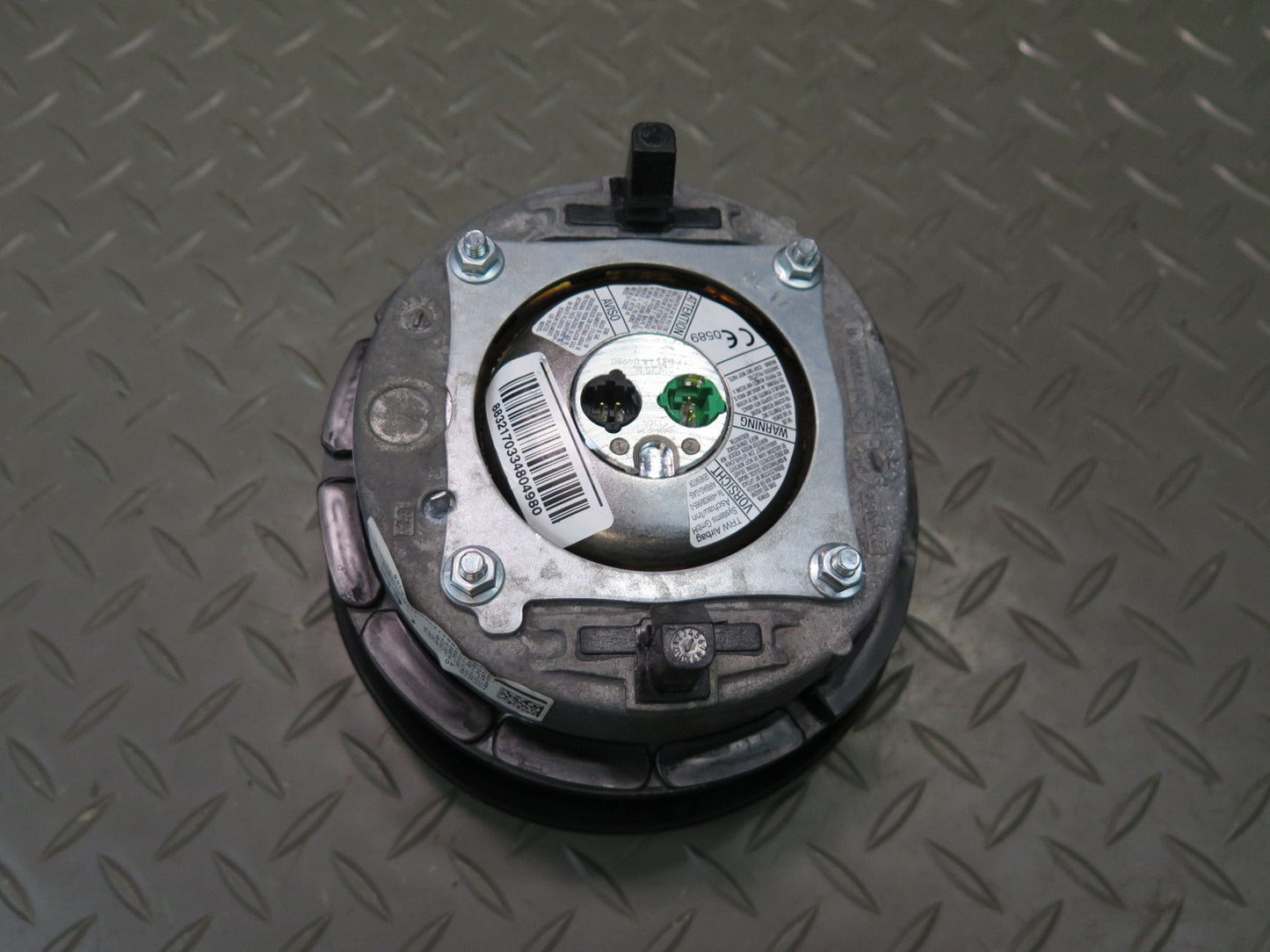 01-06 BMW 330ci E46 CONVERTIBLE STEERING WHEEL SRS AIRBAG OEM