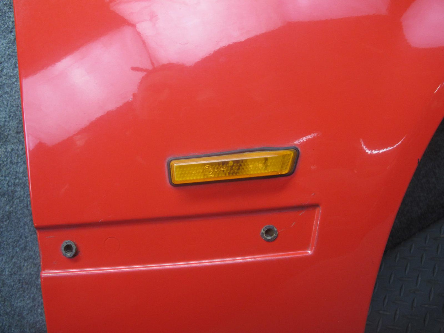 97-99 BMW E36 318ti Compact Front Right Fender Shell Panel Hell RED OEM