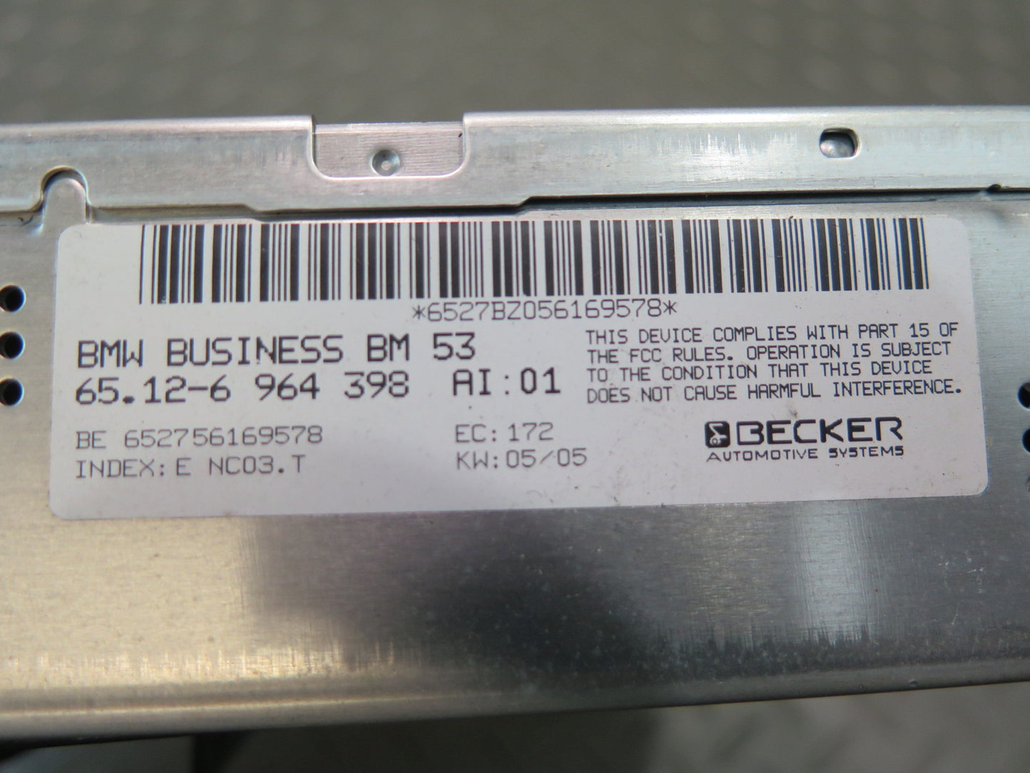 02-06 BMW E46 330ci GPS Navigation Radio Receiver Control Module Unit OEM