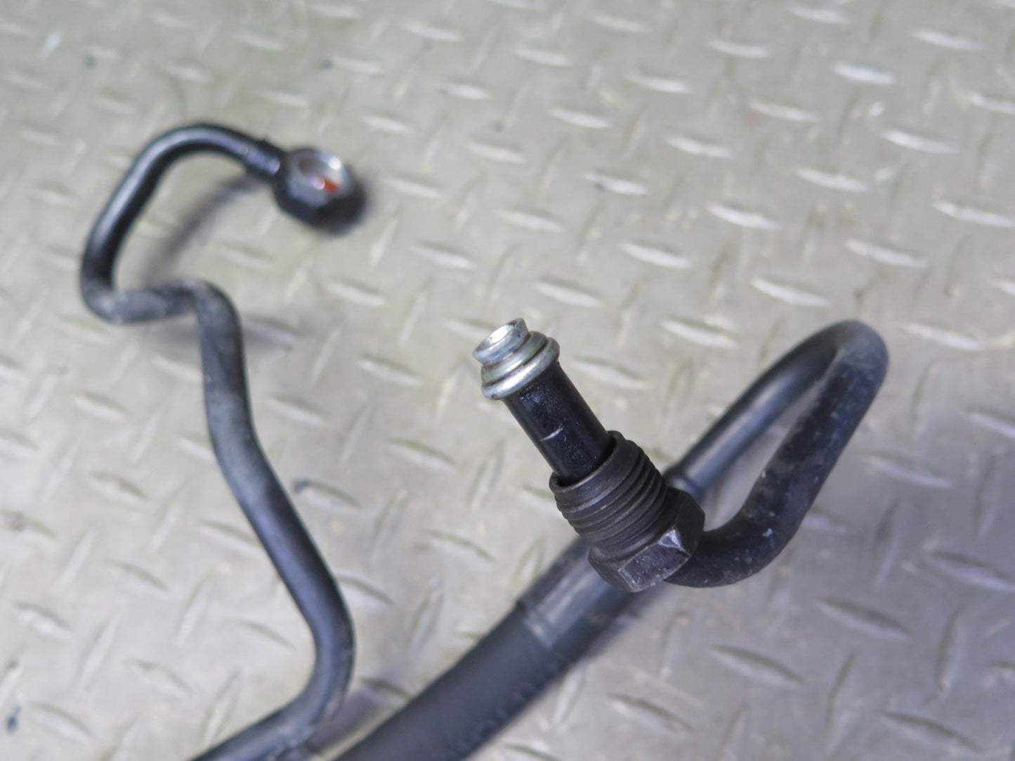 01-06 BMW E46 330ci Set of 2 Power Steering Hose Pipe Line OEM