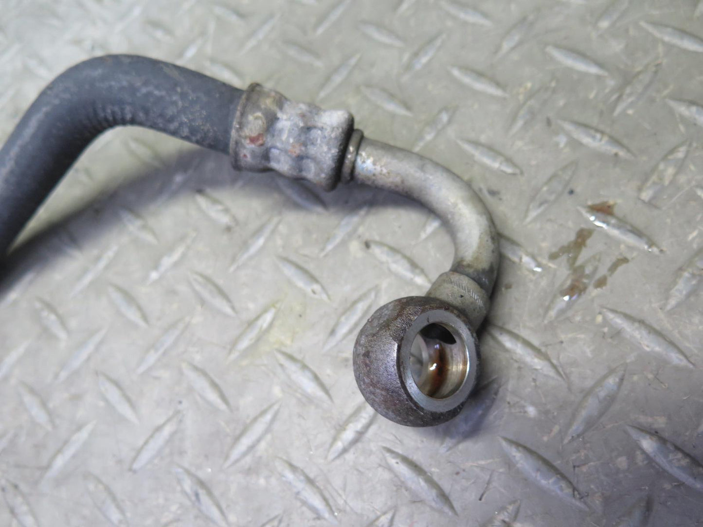 01-06 BMW E46 330ci Set of 2 Power Steering Hose Pipe Line OEM