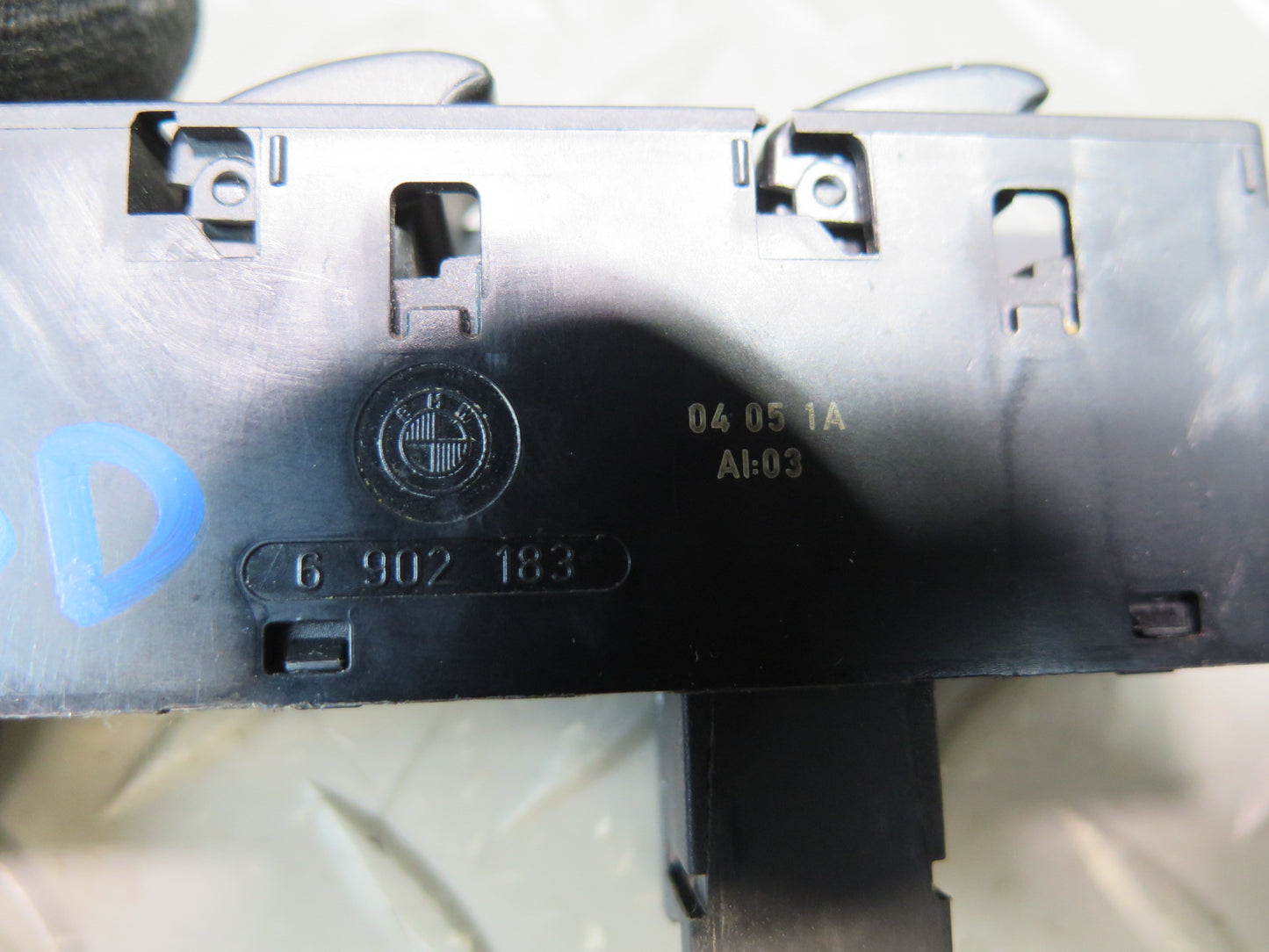 01-06 BMW E46 330ci Convertible Left Master Power Window Switch 6902183 OEM