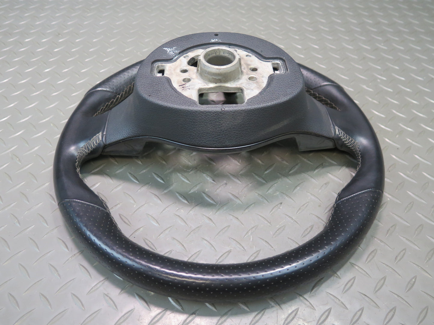 12-13 VW Golf MK6 R Sport Leather Steering Black w Controls 5K0419091ARASZ OEM