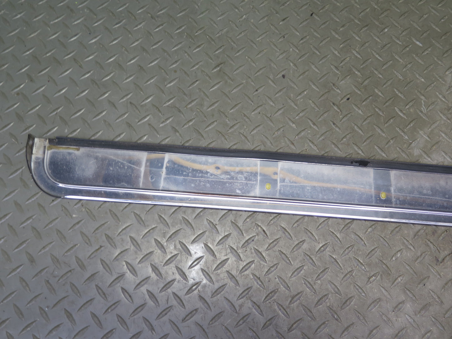 84-86 Nissan Z31 300ZX 2+0 Set of 3 Back Glass Chrome Trim Molding Cover OEM