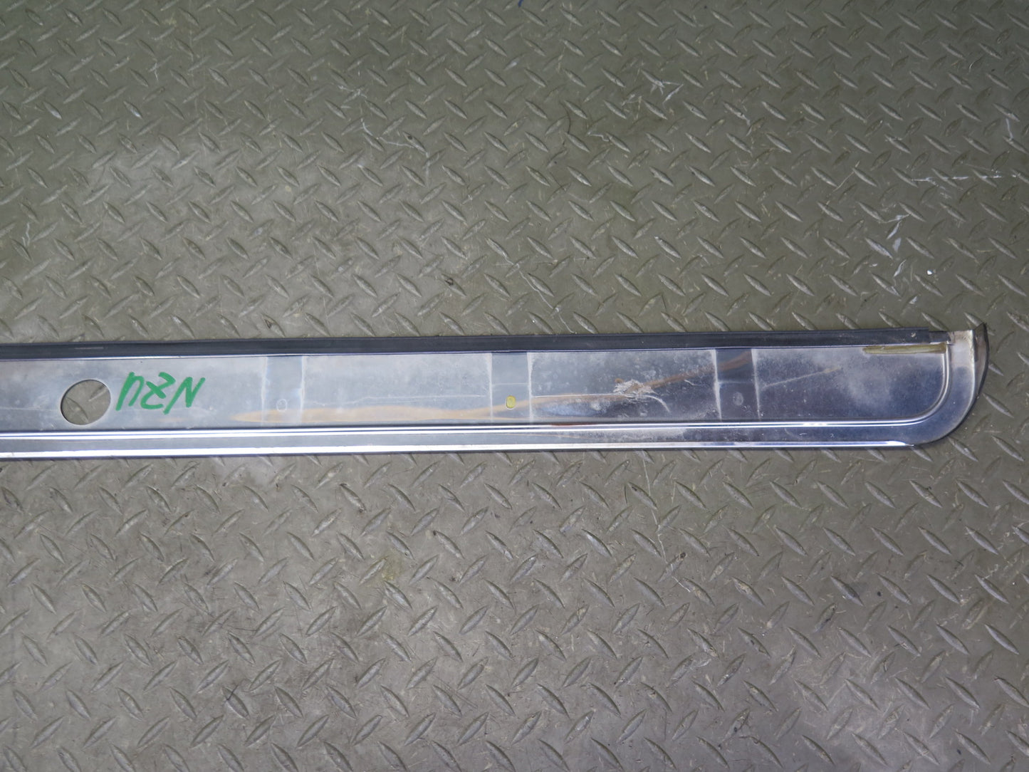 84-86 Nissan Z31 300ZX 2+0 Set of 3 Back Glass Chrome Trim Molding Cover OEM