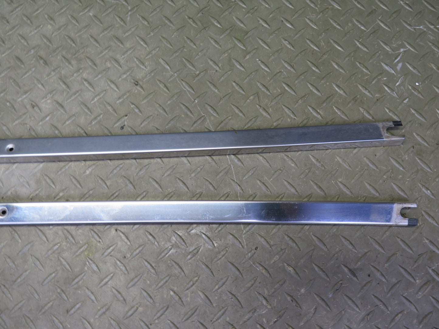 84-86 Nissan Z31 300ZX 2+0 Set of 3 Back Glass Chrome Trim Molding Cover OEM