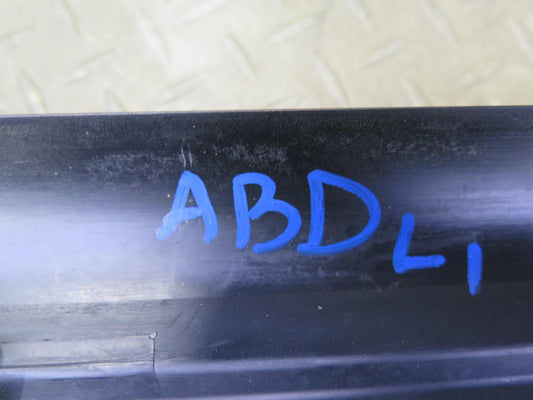 01-06 BMW E46 330ci Convert Set of 2 Door Scuff Sill Plate Trim Cover Black OEM