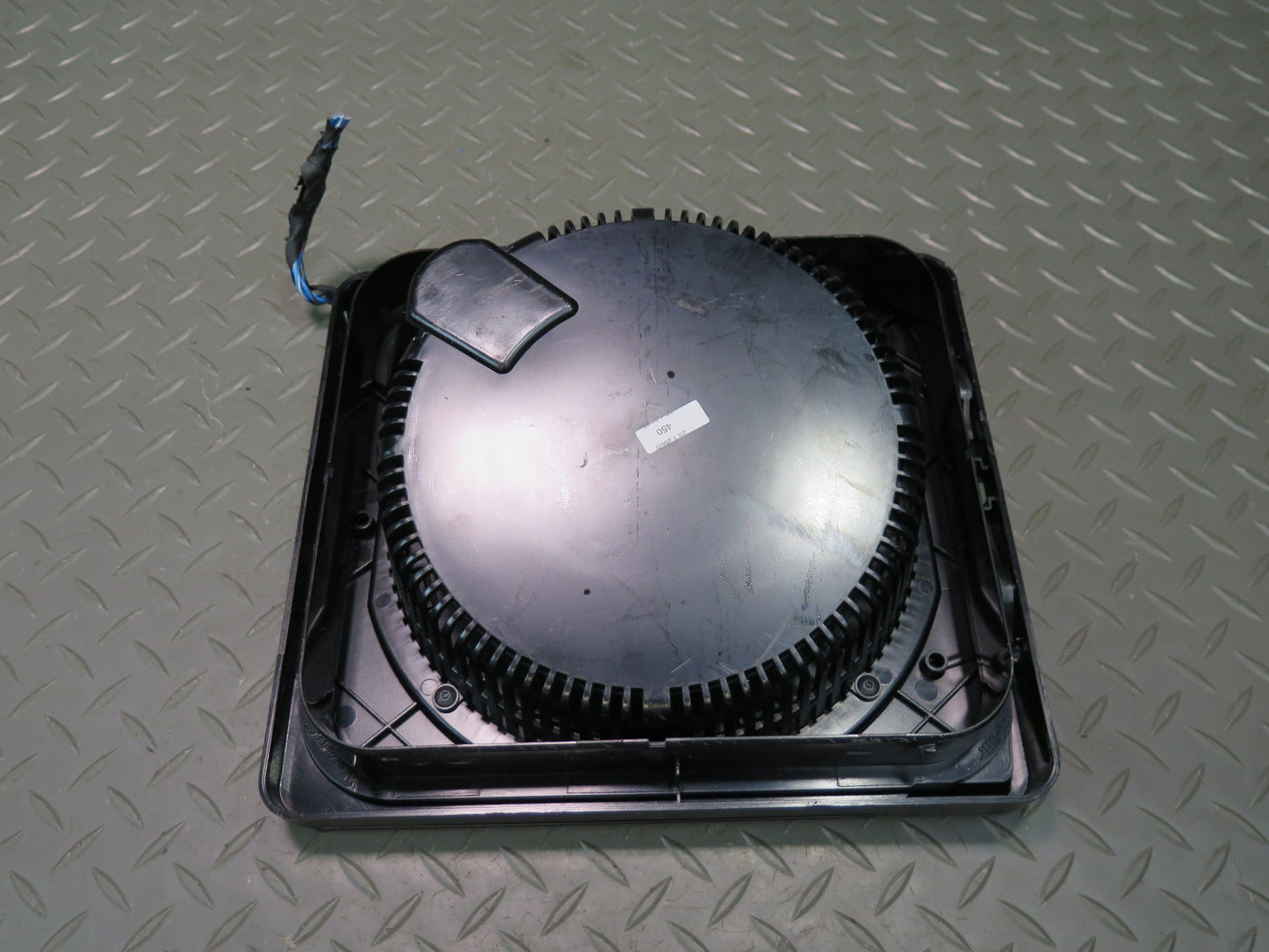 01-06 BMW E46 330ci Convertible Rear Subwoofer Speaker w Cover OEM
