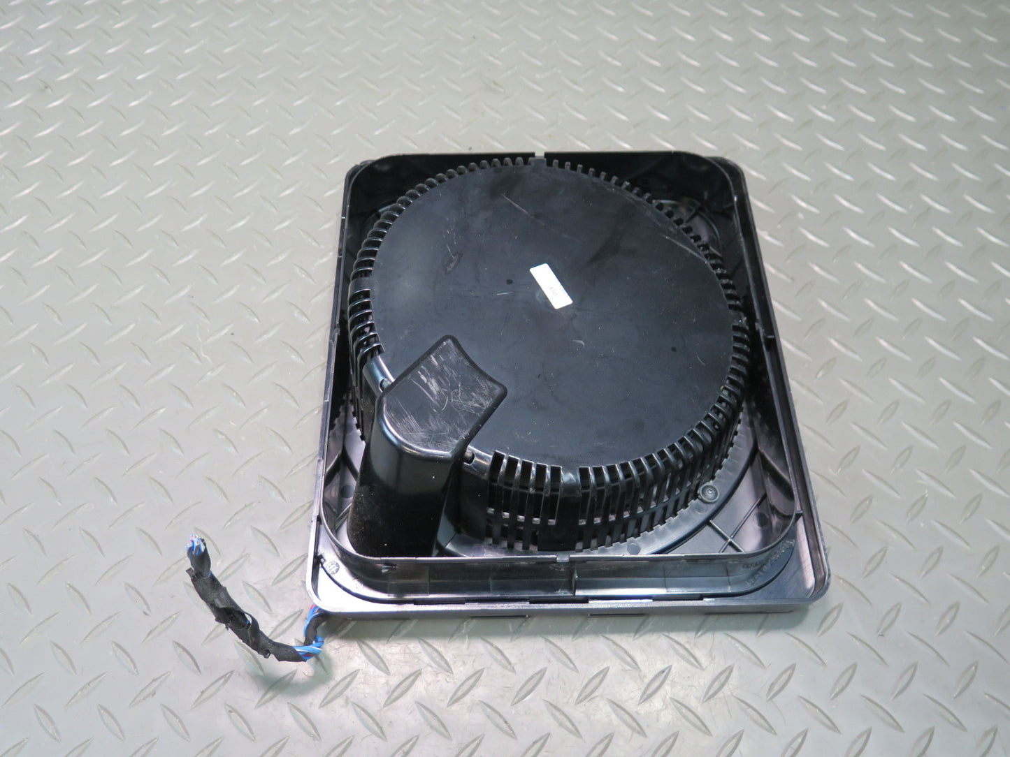 01-06 BMW E46 330ci Convertible Rear Subwoofer Speaker w Cover OEM