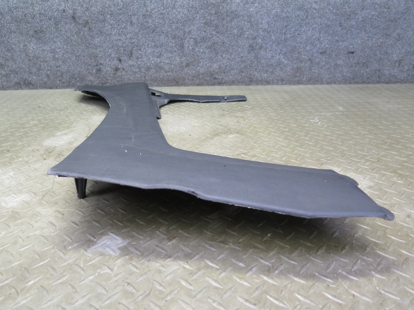 01-06 BMW E46 330ci Conv Set of 2 Rear Quarter Interior Trim Cover Black OEM