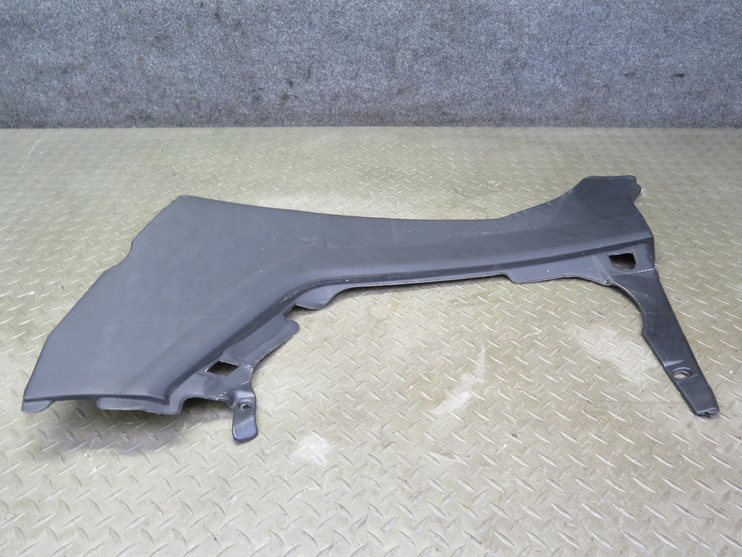 01-06 BMW E46 330ci Conv Set of 2 Rear Quarter Interior Trim Cover Black OEM