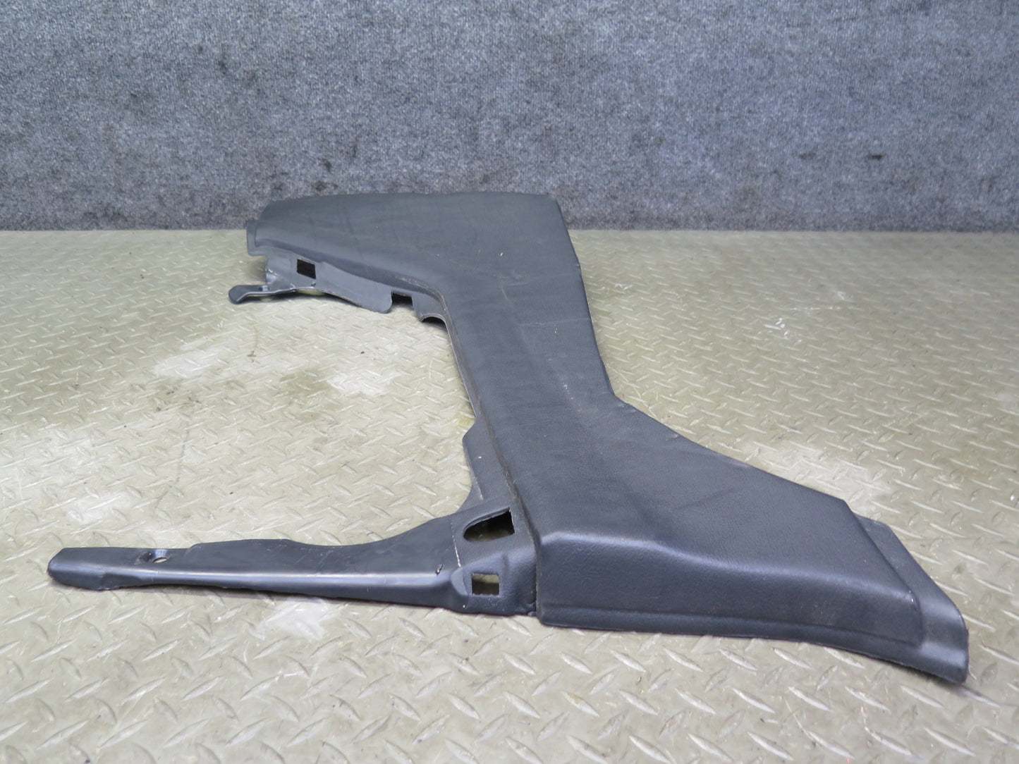 01-06 BMW E46 330ci Conv Set of 2 Rear Quarter Interior Trim Cover Black OEM