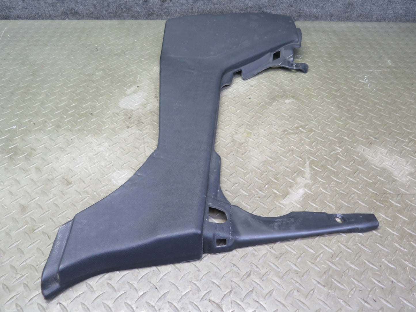 01-06 BMW E46 330ci Conv Set of 2 Rear Quarter Interior Trim Cover Black OEM