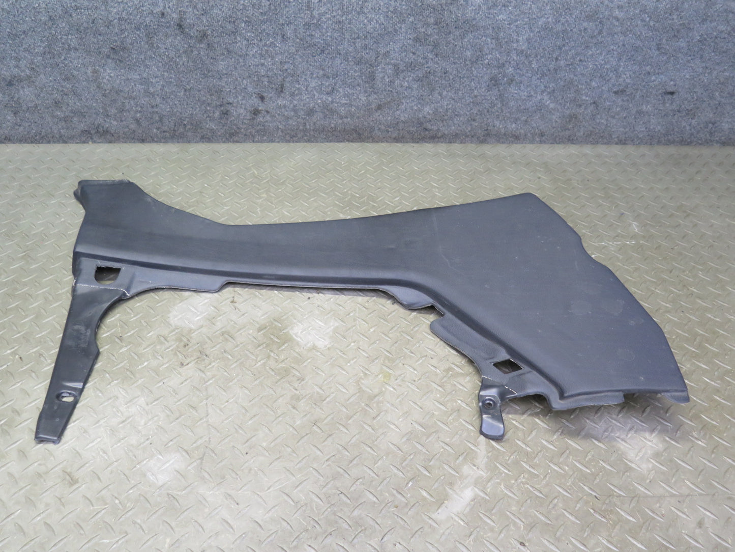 01-06 BMW E46 330ci Conv Set of 2 Rear Quarter Interior Trim Cover Black OEM