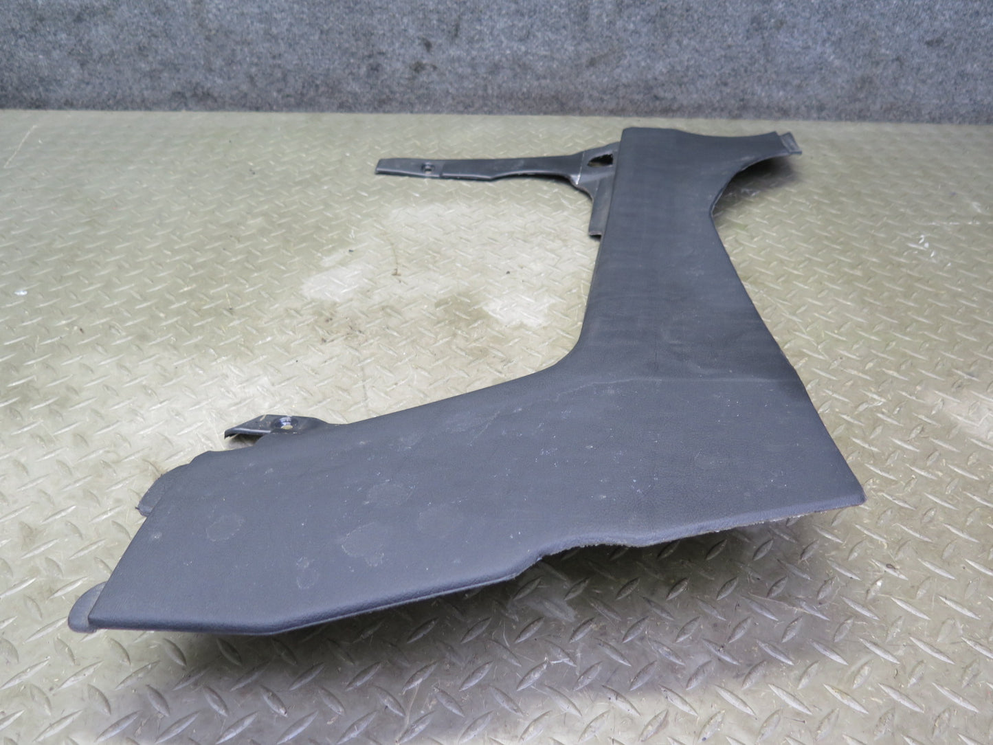 01-06 BMW E46 330ci Conv Set of 2 Rear Quarter Interior Trim Cover Black OEM