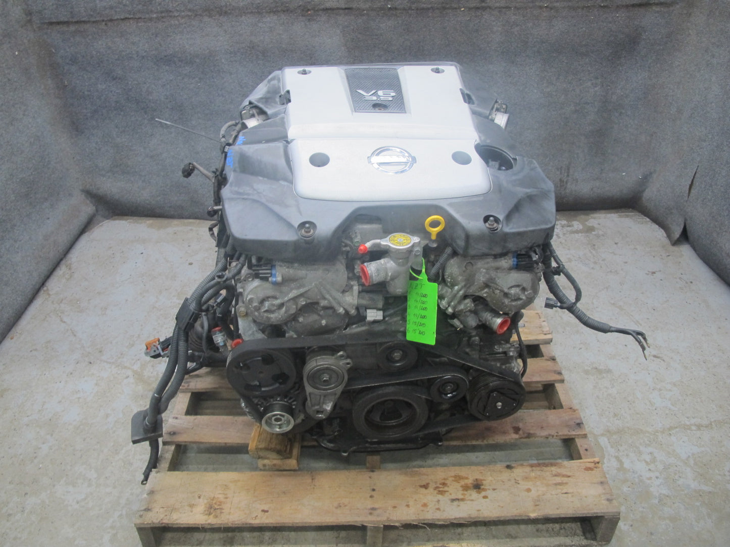 07-09 Nissan 350Z 3.5L VQ35HR VIN B 4TH Digit Complete Engine Motor 101K Miles