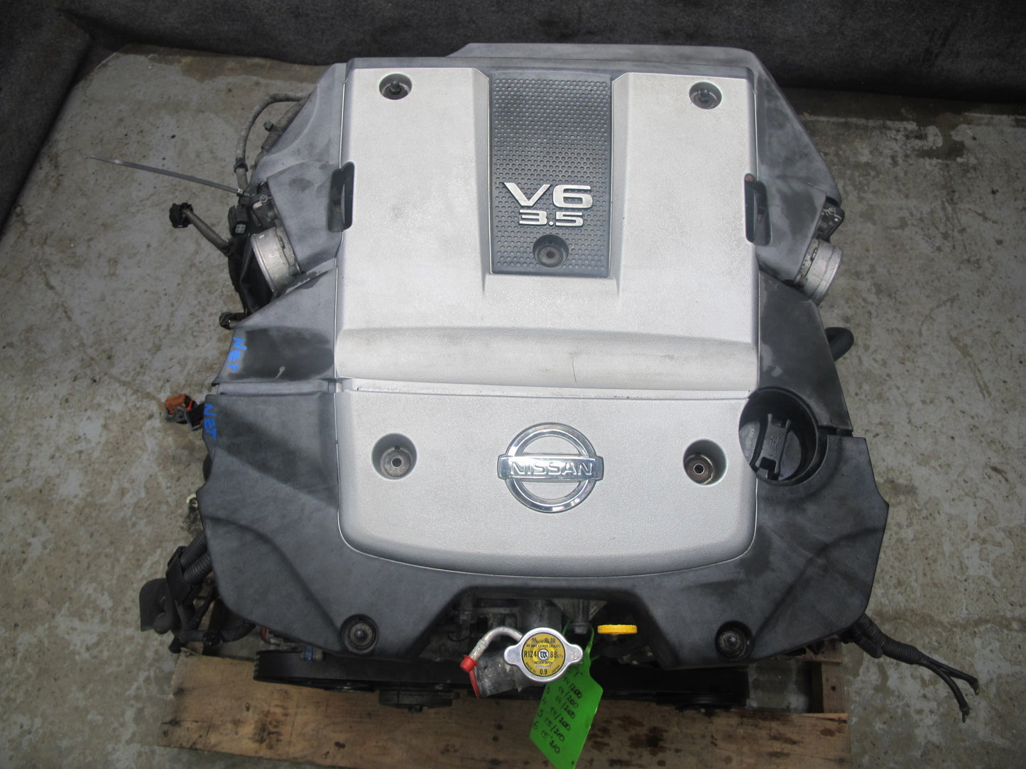 07-09 Nissan 350Z 3.5L VQ35HR VIN B 4TH Digit Complete Engine Motor 101K Miles