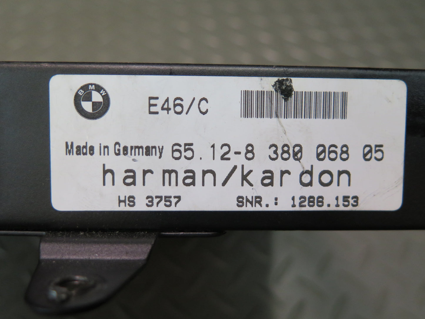 01-06 BMW E46 330ci Convert Harman Kardon Hi-fi Audio Amplifier AMP 8380068 OEM