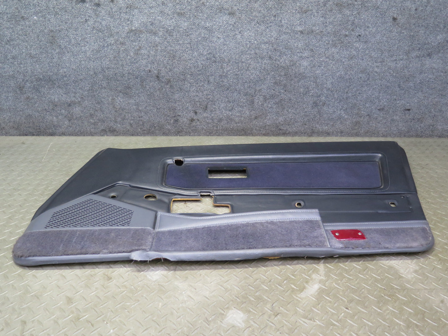 85-89 Nissan Z31 300ZX 2+0 Right Door Interior Trim Cover Panel w Handle Set OEM