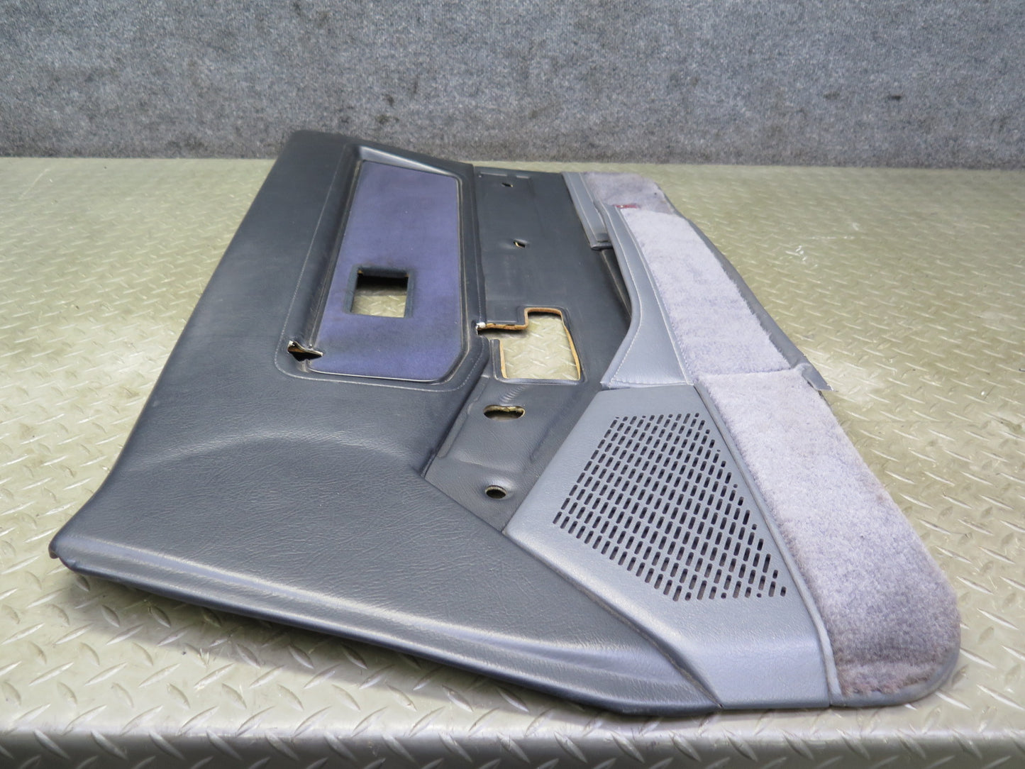85-89 Nissan Z31 300ZX 2+0 Right Door Interior Trim Cover Panel w Handle Set OEM