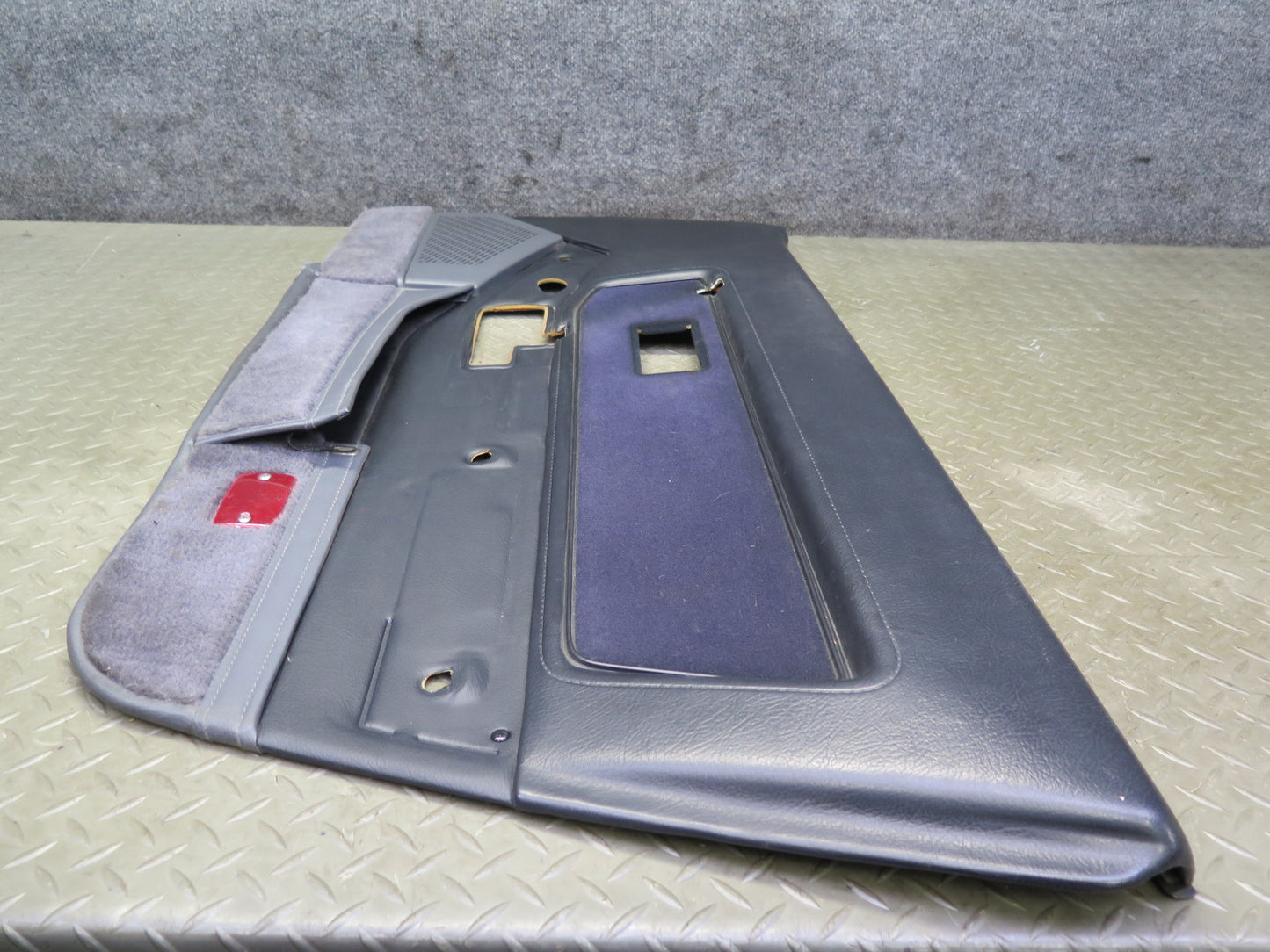 85-89 Nissan Z31 300ZX 2+0 Right Door Interior Trim Cover Panel w Handle Set OEM