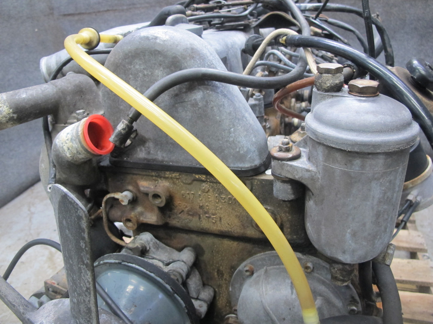 75-76 Mercedes W115 300SD 3.0L Diesel OM617 617.910 Engine Motor Complete 14K