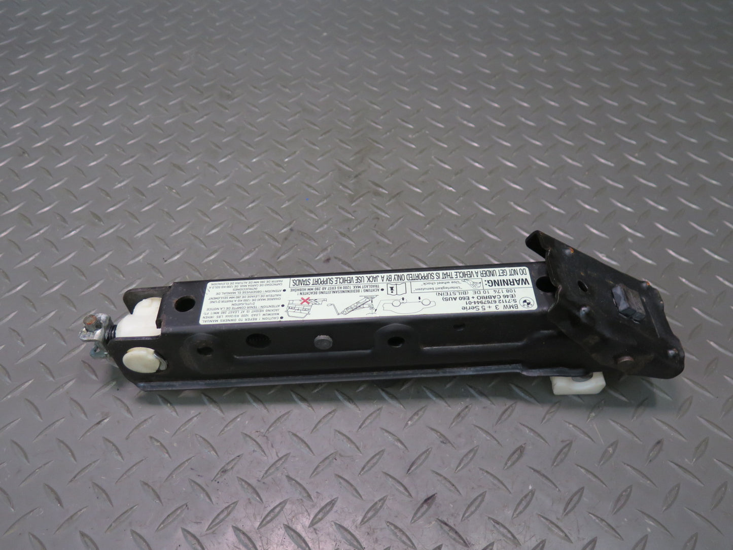 01-06 BMW E46 330ci Emergency Spare Tire Lift Jack Tool 6767944 OEM