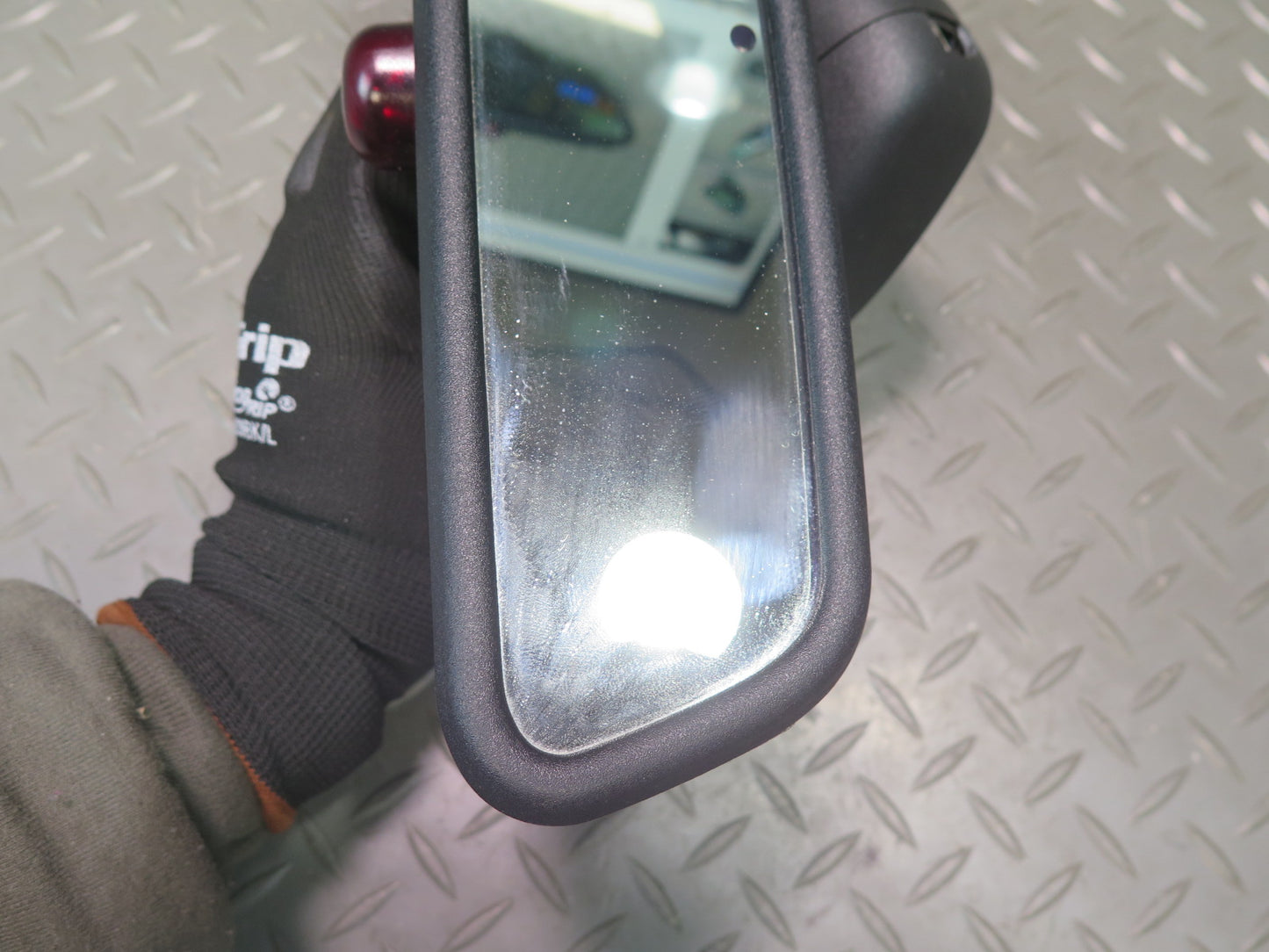 01-06 BMW E46 330ci Convert Auto Dim Interior Rear View Mirror w Homelink OEM