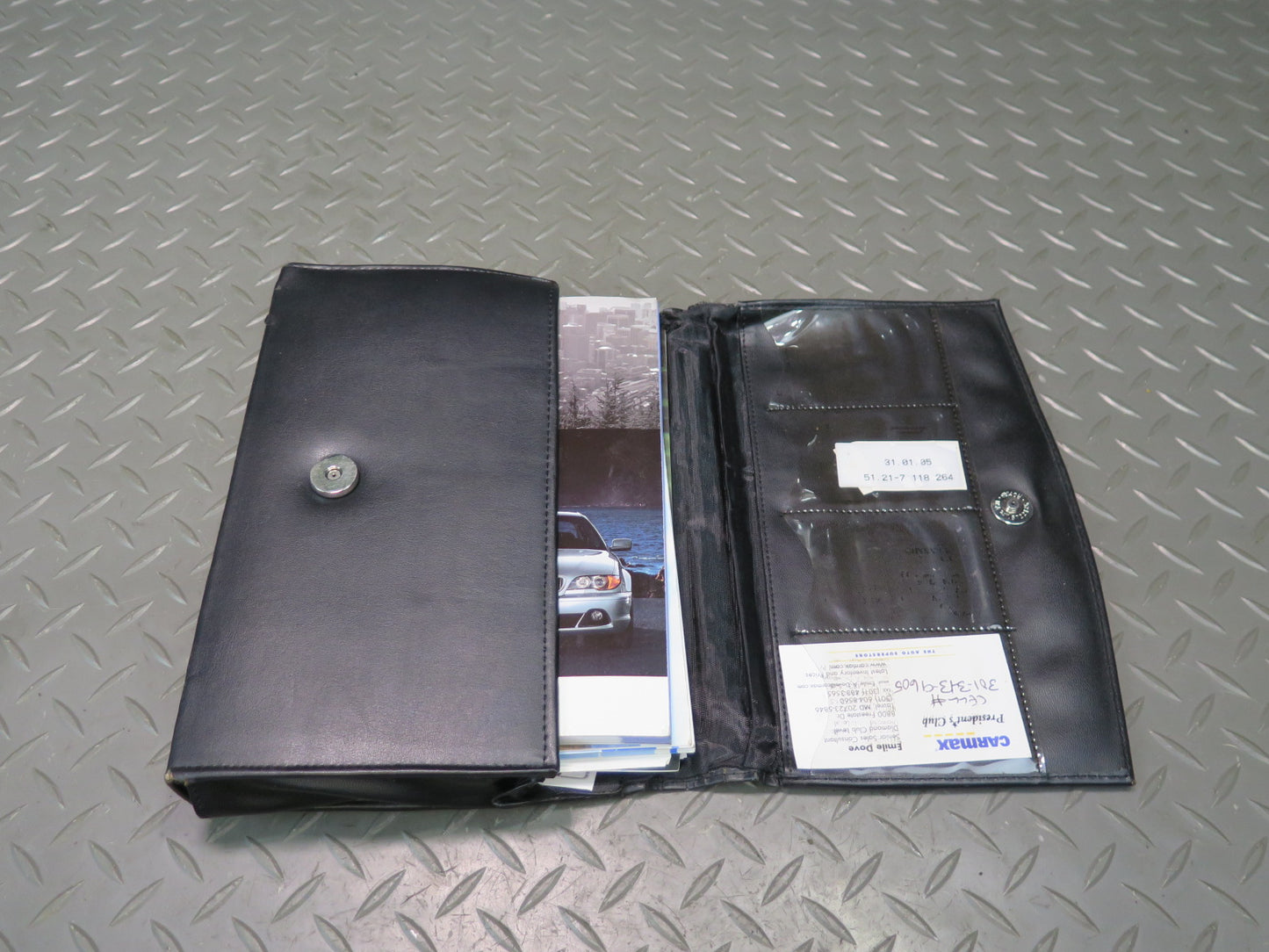 2005 BMW E46 330ci Owners Operator Guide Manual Book Set w Black Case OEM