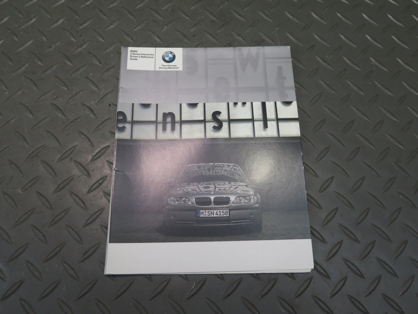 2005 BMW E46 330ci Owners Operator Guide Manual Book Set w Black Case OEM