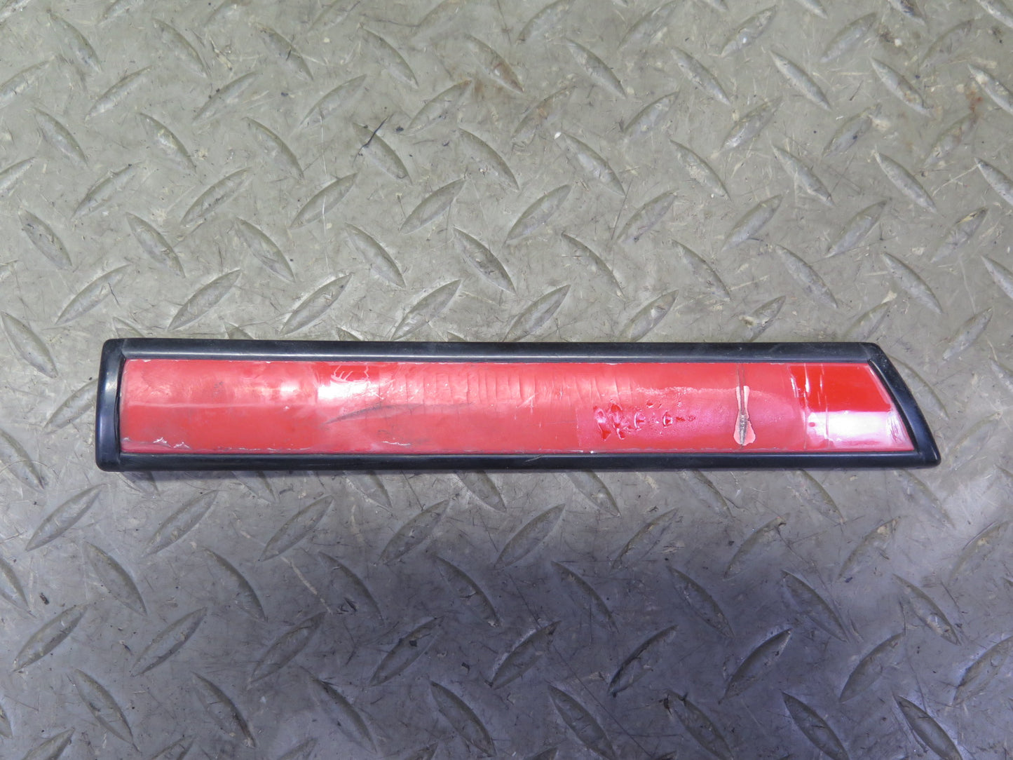 1986 Nissan 300ZX Z31 2+0 Set of 5 Left Right Door Fender Molding Trim RED OEM