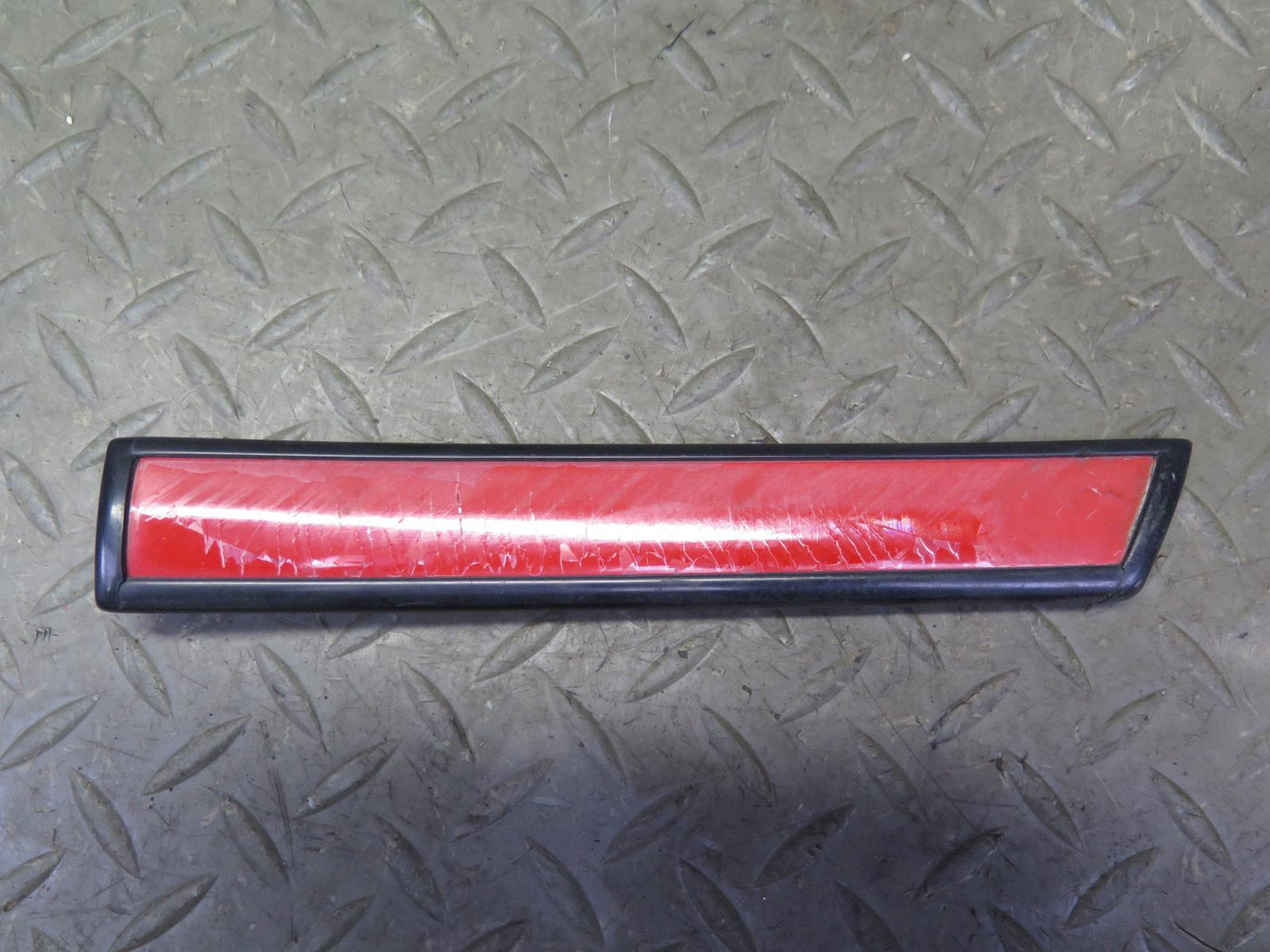 1986 Nissan 300ZX Z31 2+0 Set of 5 Left Right Door Fender Molding Trim RED OEM