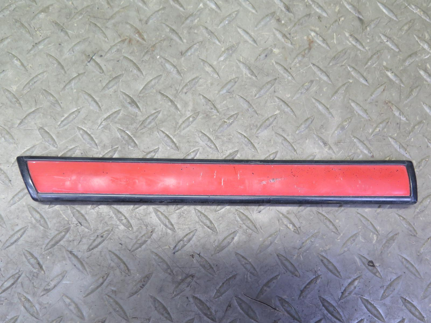 1986 Nissan 300ZX Z31 2+0 Set of 5 Left Right Door Fender Molding Trim RED OEM