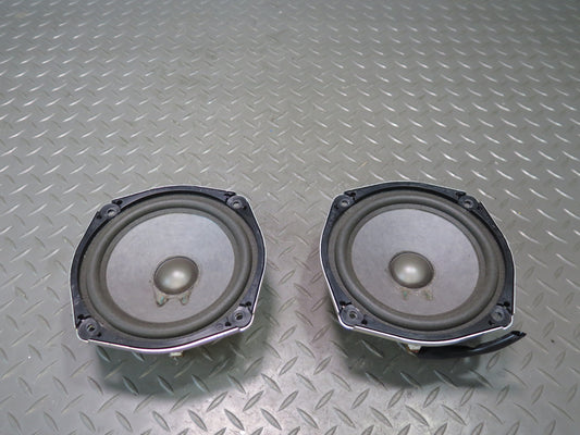 04-09 Nissan 350Z Z33 Convertible Rear Deck Left & Right Bose Speaker Set OEM