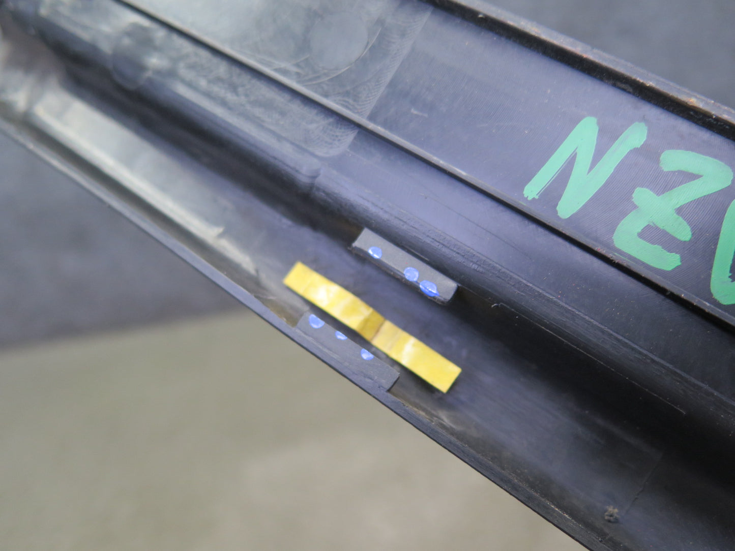 84-89 Nissan Z31 300ZX 2+0 Left Right Door Scuff Sill Plate Trim Panel Set OEM