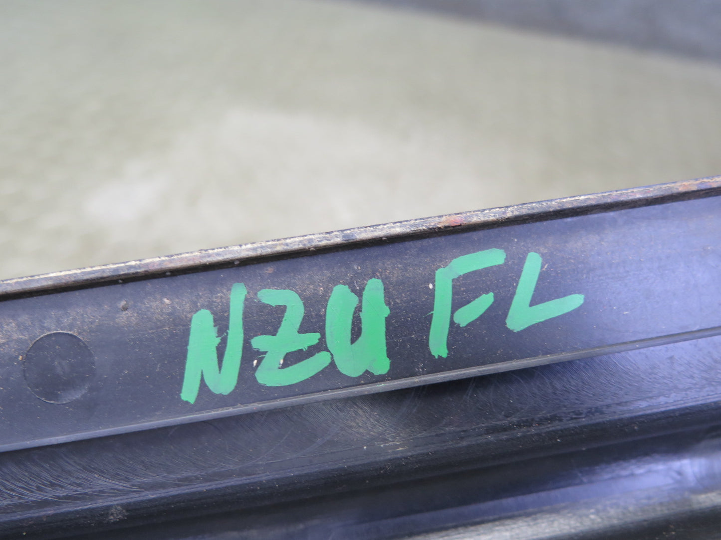 84-89 Nissan Z31 300ZX 2+0 Left Right Door Scuff Sill Plate Trim Panel Set OEM