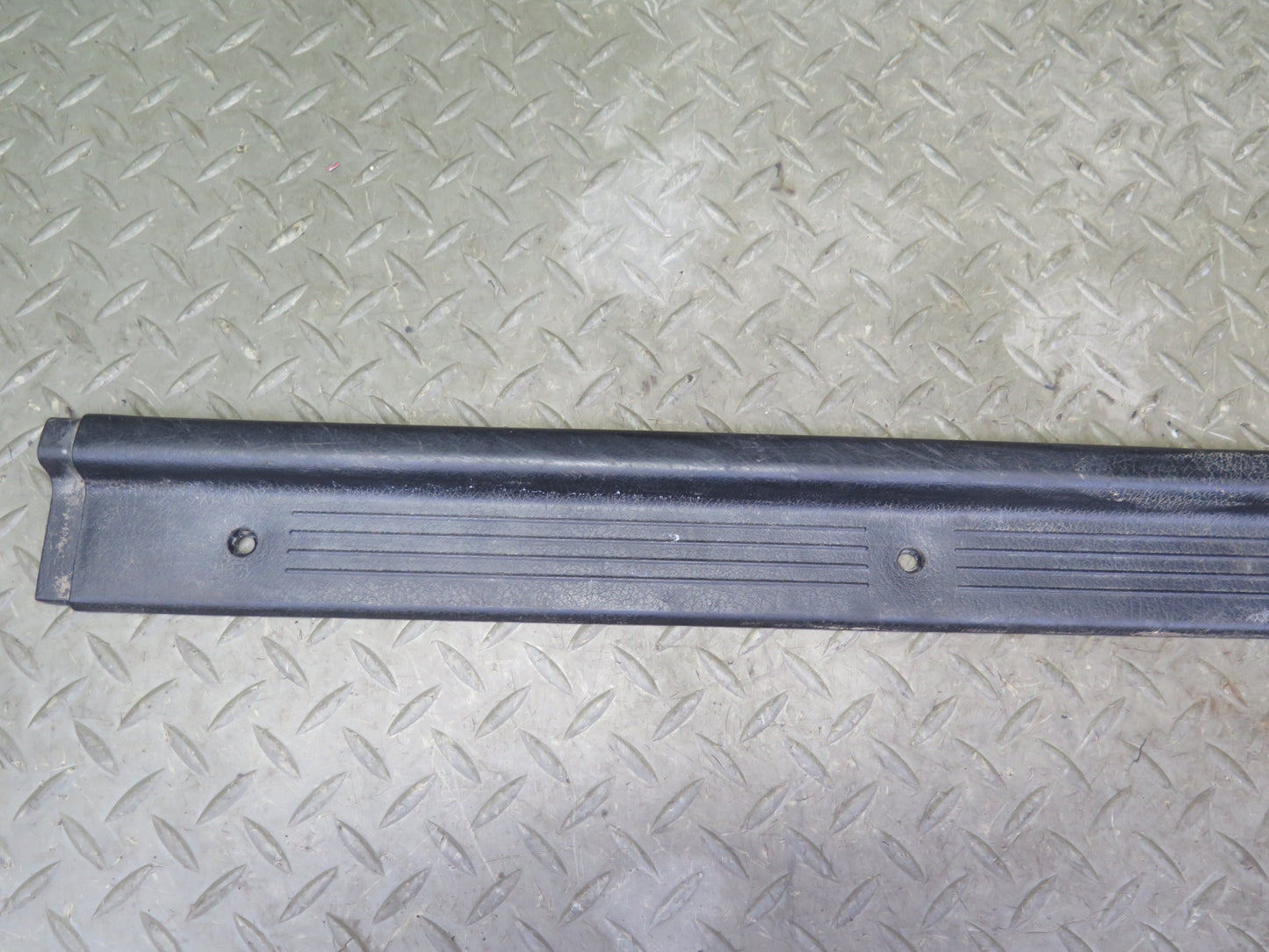 84-89 Nissan Z31 300ZX 2+0 Left Right Door Scuff Sill Plate Trim Panel Set OEM