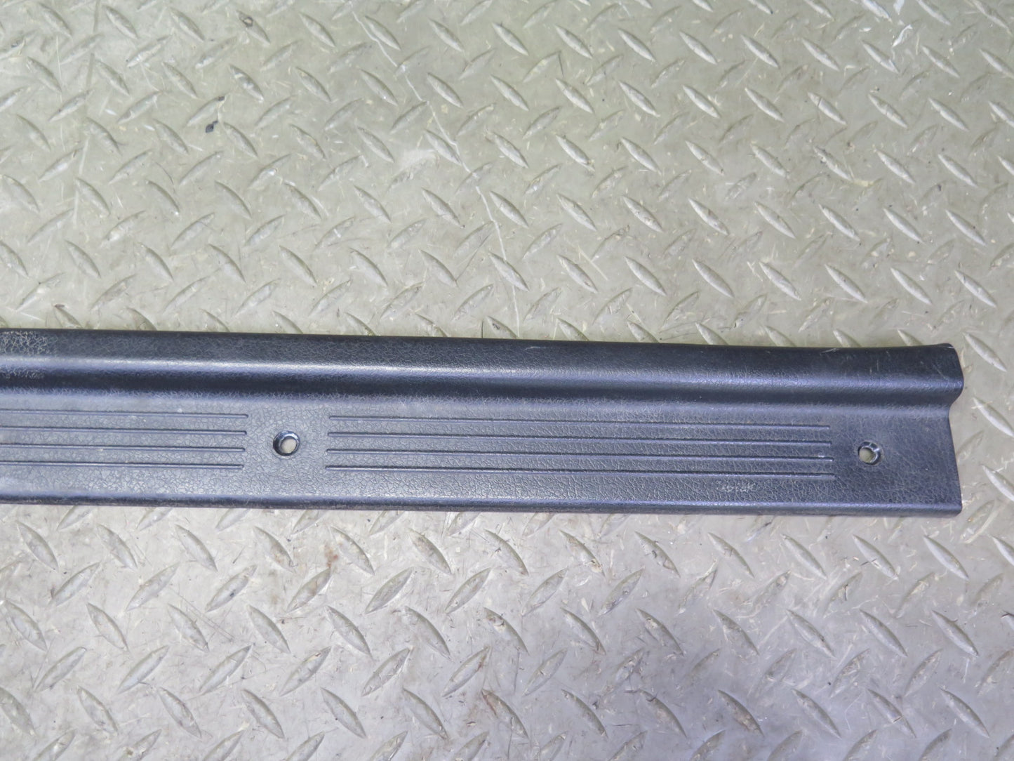 84-89 Nissan Z31 300ZX 2+0 Left Right Door Scuff Sill Plate Trim Panel Set OEM