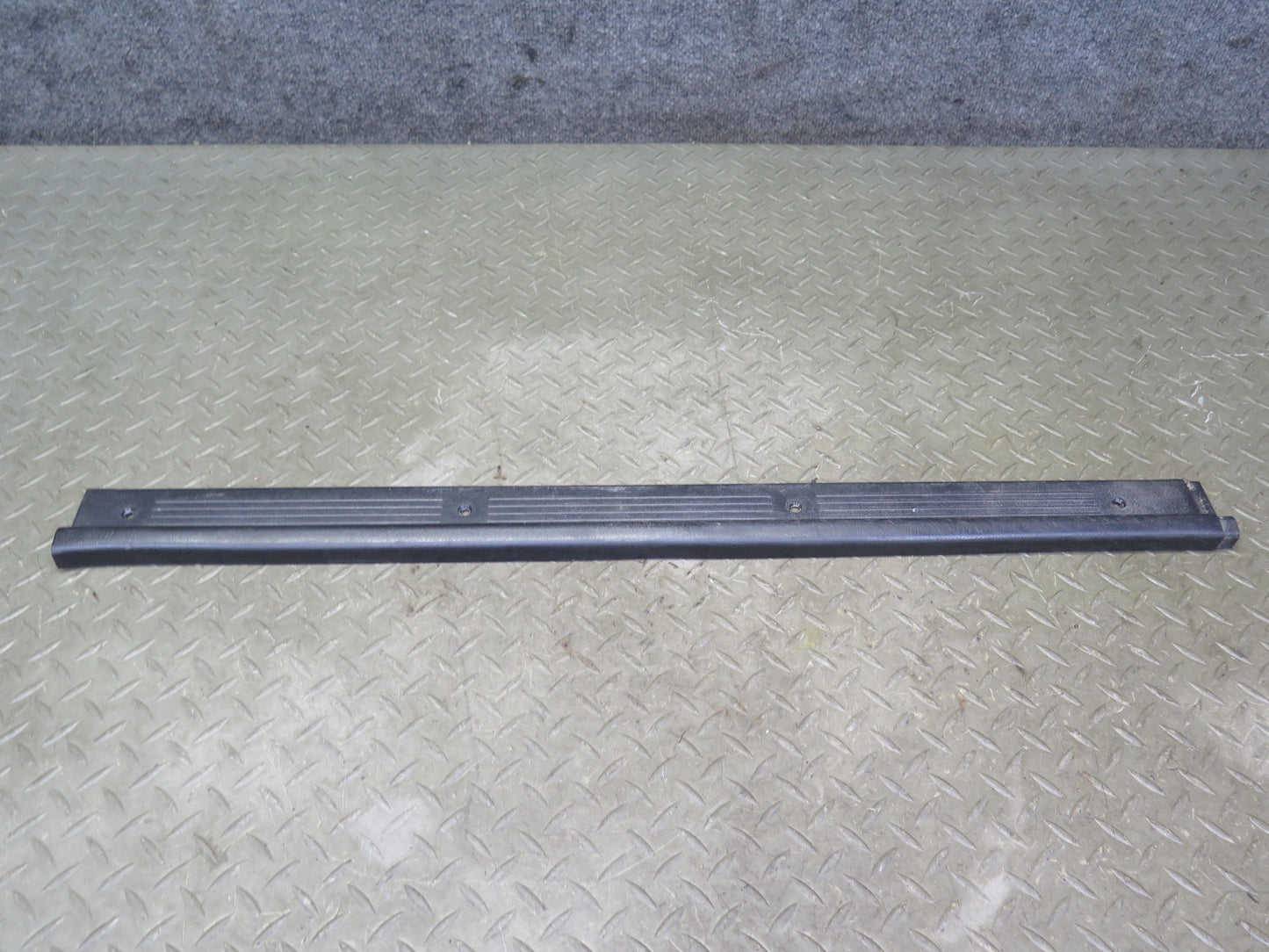 84-89 Nissan Z31 300ZX 2+0 Left Right Door Scuff Sill Plate Trim Panel Set OEM