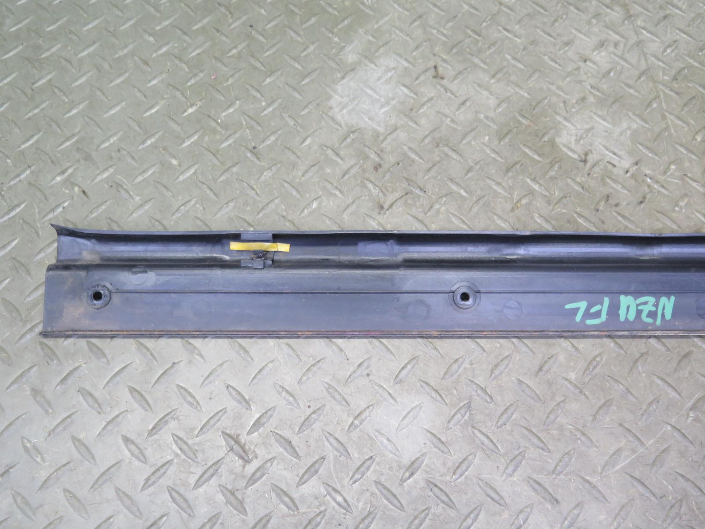 84-89 Nissan Z31 300ZX 2+0 Left Right Door Scuff Sill Plate Trim Panel Set OEM