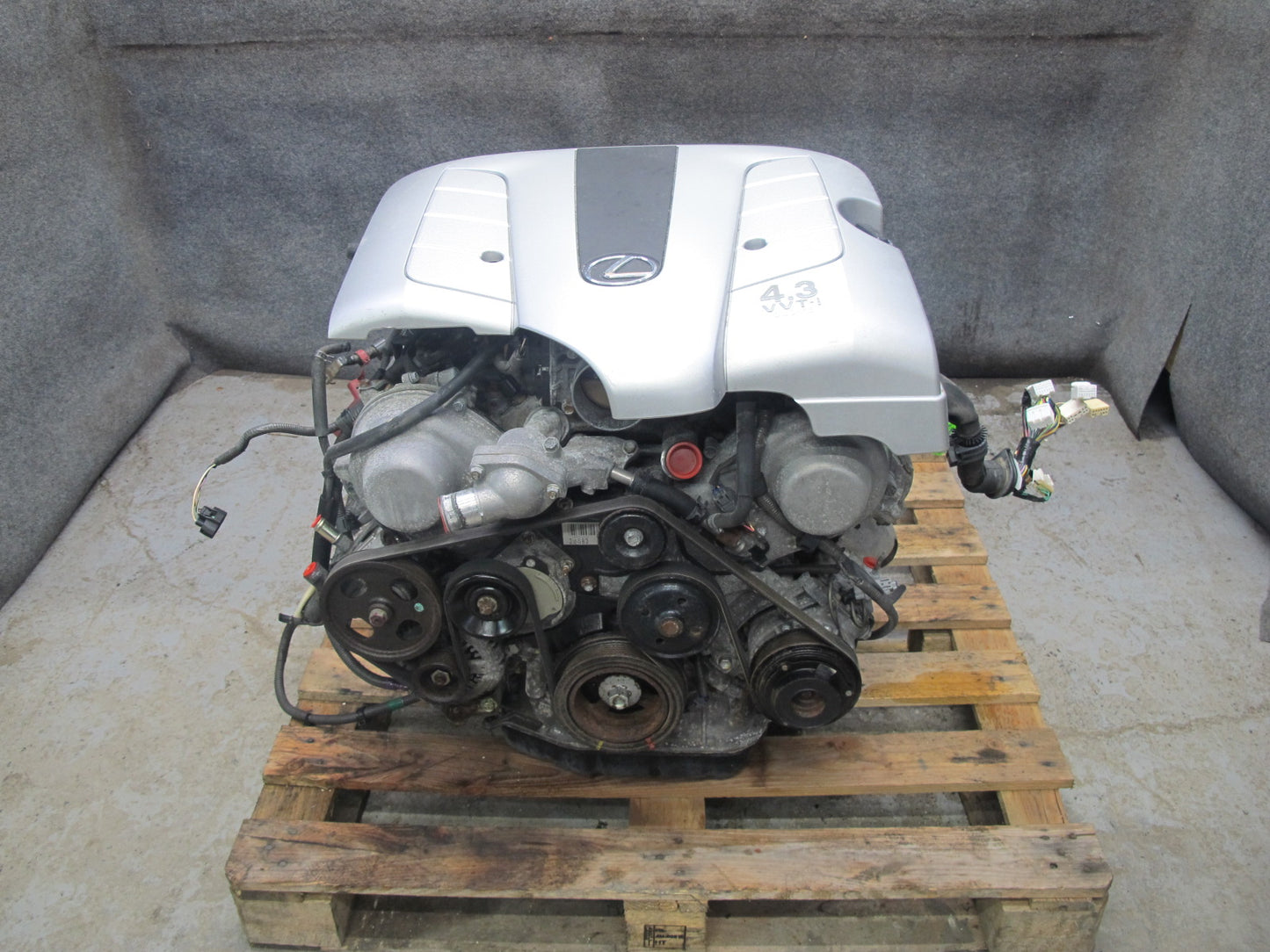 01-05 Lexus GS430 4.3L 3UZFE VIN L 5TH Digit Complete Engine Motor 71K Miles OEM
